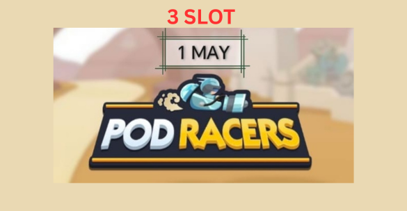 3x Slot RACER EVENT 1 MAY