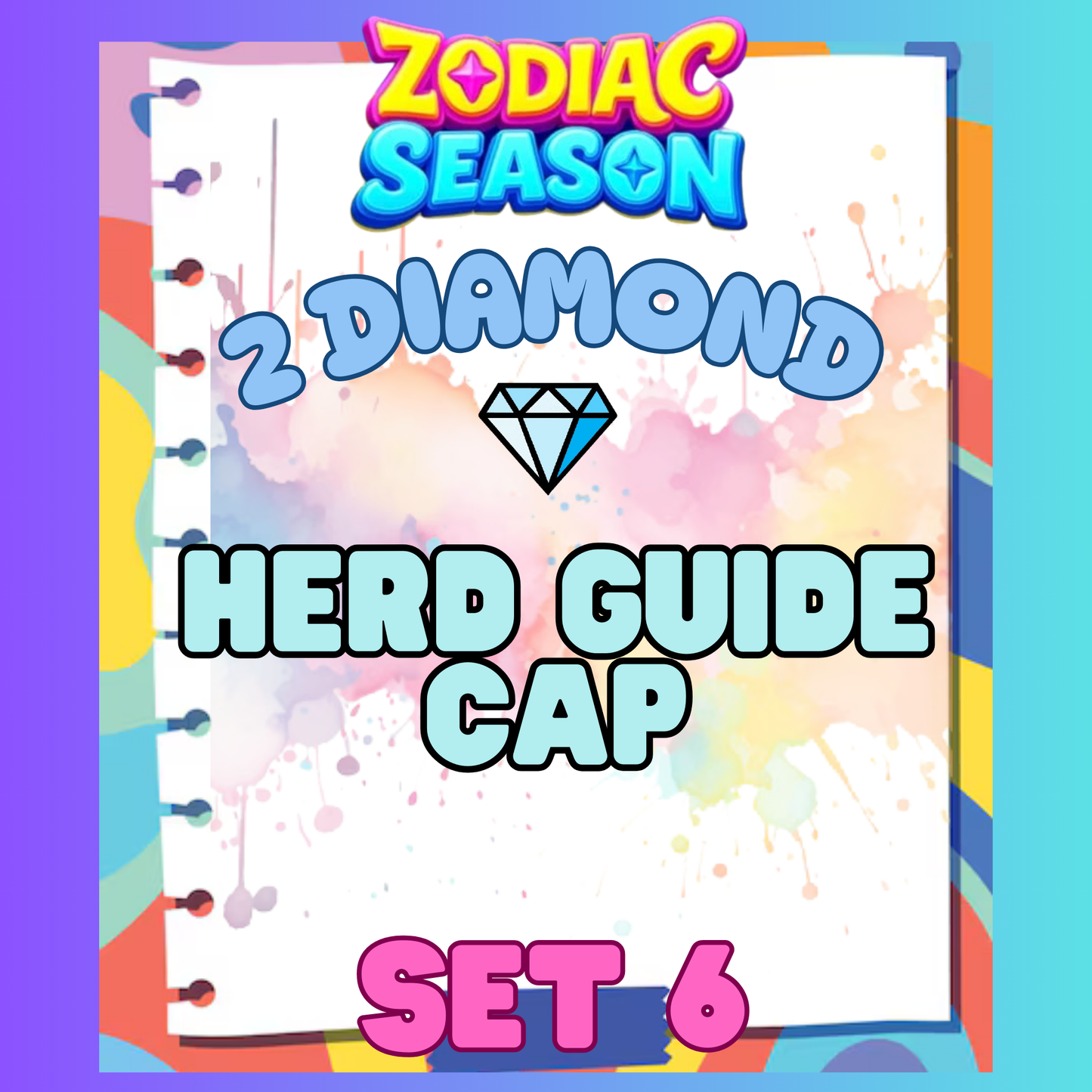 HERD GUIDE CAP - 2⭐ Set 6 - Carnival Tycoon Sticker