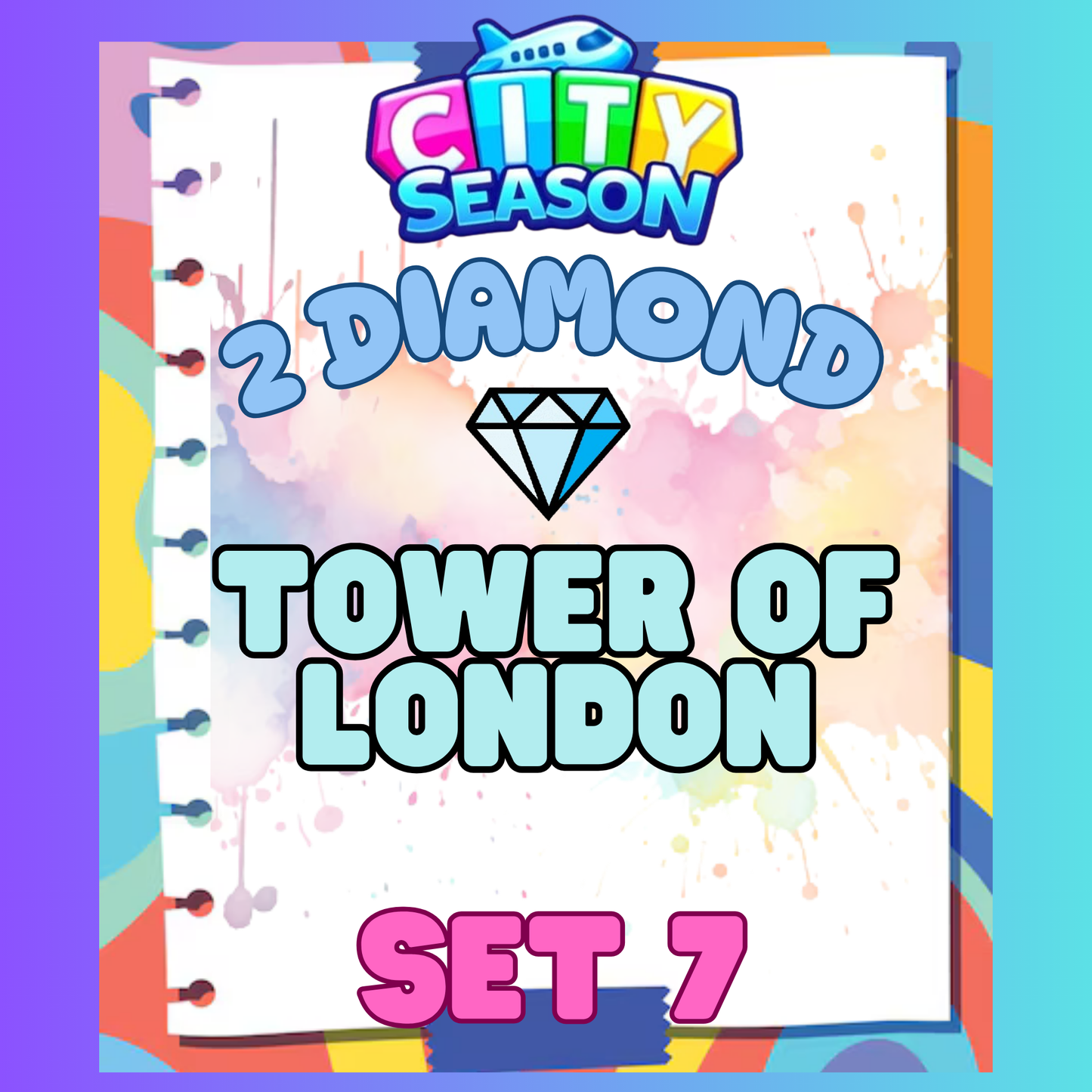 TOWER OF LONDON - 2⭐ Set 7 - Carnival Tycoon Sticker