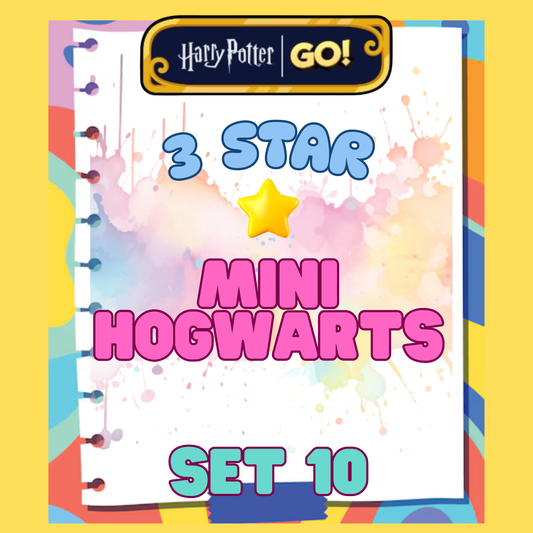MINI HOGWARTS - 3🌟 Set 10 - Monopoly Go Sticker