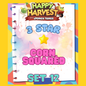 CORN, SQUARED - 3🌟 Set 12 - Monopoly Go Sticker