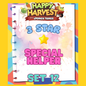SPECIAL HELPER - 3🌟 Set 12 - Monopoly Go Sticker
