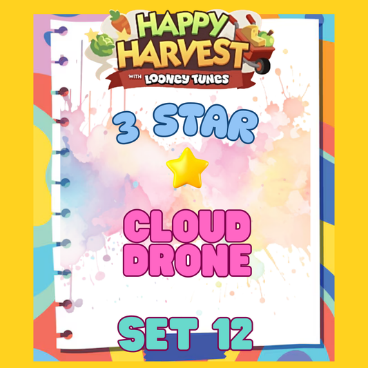 CLOUD DRONE - 3🌟 Set 12 - Monopoly Go Sticker
