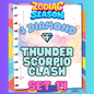 THUNDER SCORPIO CLASH - 4⭐ Set 14 - Carnival Tycoon Sticker