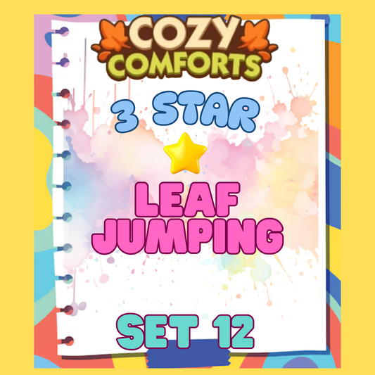LEAF JUMPING - 3🌟 Set 12 - Monopoly Go Sticker