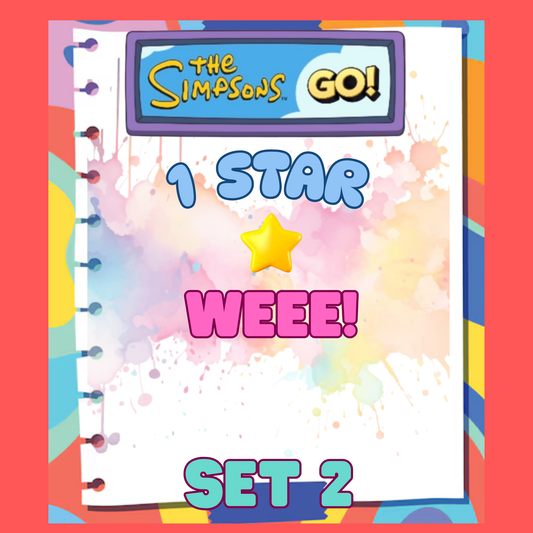 WEEE! - 1🌟 Set 2 - Monopoly Go Sticker
