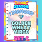 GOLDEN WHEAT VIRGO - 1⭐ Set 2 - Carnival Tycoon Sticker