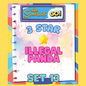 ILLEGAL PANDA - 3🌟 Set 13 - Monopoly Go Sticker
