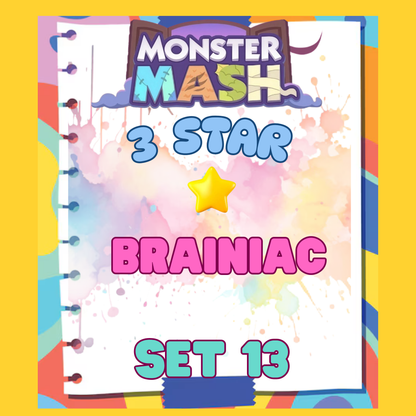 BRAINIAC - 3🌟 Set 13 - Monopoly Go Sticker