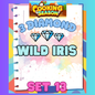 WILD IRIS - 3⭐ Set 13 - Carnival Tycoon Sticker