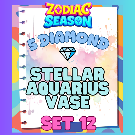 STELLAR AQUARIUS VASE - 5⭐ Set 12 - Carnival Tycoon Sticker