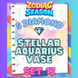 STELLAR AQUARIUS VASE - 5⭐ Set 12 - Carnival Tycoon Sticker