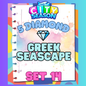 GREEK SEASCAPE - 5⭐ Set 14 - Carnival Tycoon Sticker