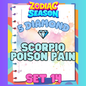 SCORPIO POISON PAIN - 5⭐ Set 14 - Carnival Tycoon Sticker