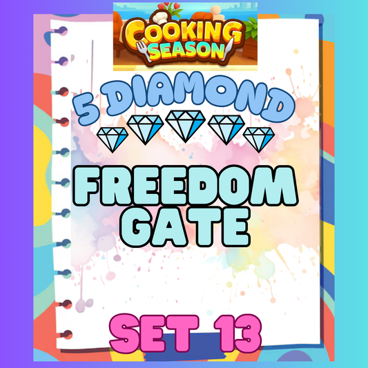 FREEDOM GATE - 5⭐ Set 13 - Carnival Tycoon Sticker