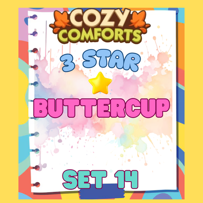 BUTTERCUP - 3🌟 Set 14 - Monopoly Go Sticker