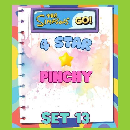 PINCHY - 4🌟 Set 13 - Monopoly Go Sticker
