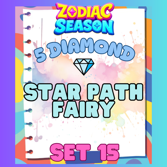STAR PATH FAIRY - 5⭐ Set 15 - Carnival Tycoon Sticker