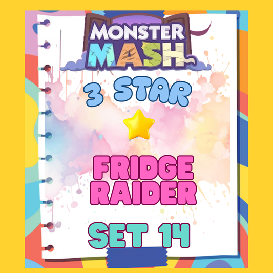 FRIDGE RAIDER - 3🌟 Set 14 - Monopoly Go Sticker
