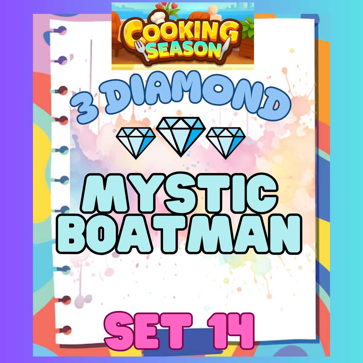 MYSTIC BOATMAN - 3⭐ Set 14 - Carnival Tycoon Sticker