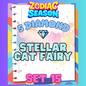 STELLAR CAT FAIRY - 5⭐ Set 15 - Carnival Tycoon Sticker