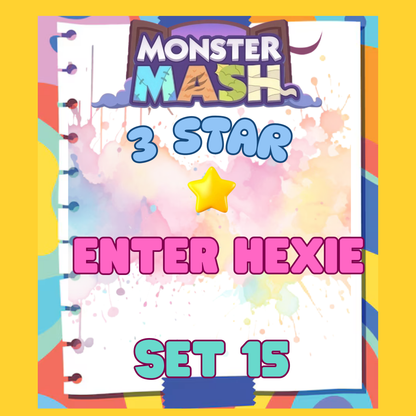 ENTER HEXIE - 3🌟 Set 15 - Monopoly Go Sticker