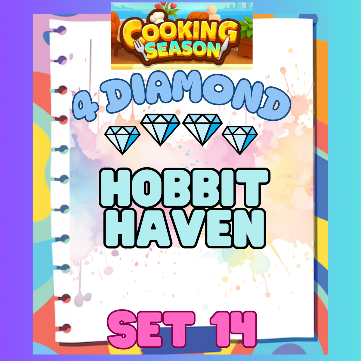 HOBBIT HAVEN - 4⭐ Set 14 - Carnival Tycoon Sticker