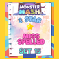 MISS SPELLED - 3🌟 Set 15 - Monopoly Go Sticker