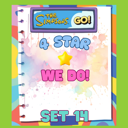 WE DO! - 4🌟 Set 14 - Monopoly Go Sticker