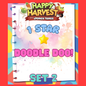 DOODLE DOO! - 1🌟 Set 2 - Monopoly Go Sticker
