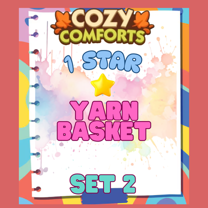 YARN BASKET - 1🌟 Set 2 - Monopoly Go Sticker