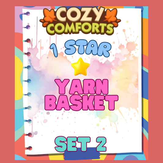 YARN BASKET - 1🌟 Set 2 - Monopoly Go Sticker