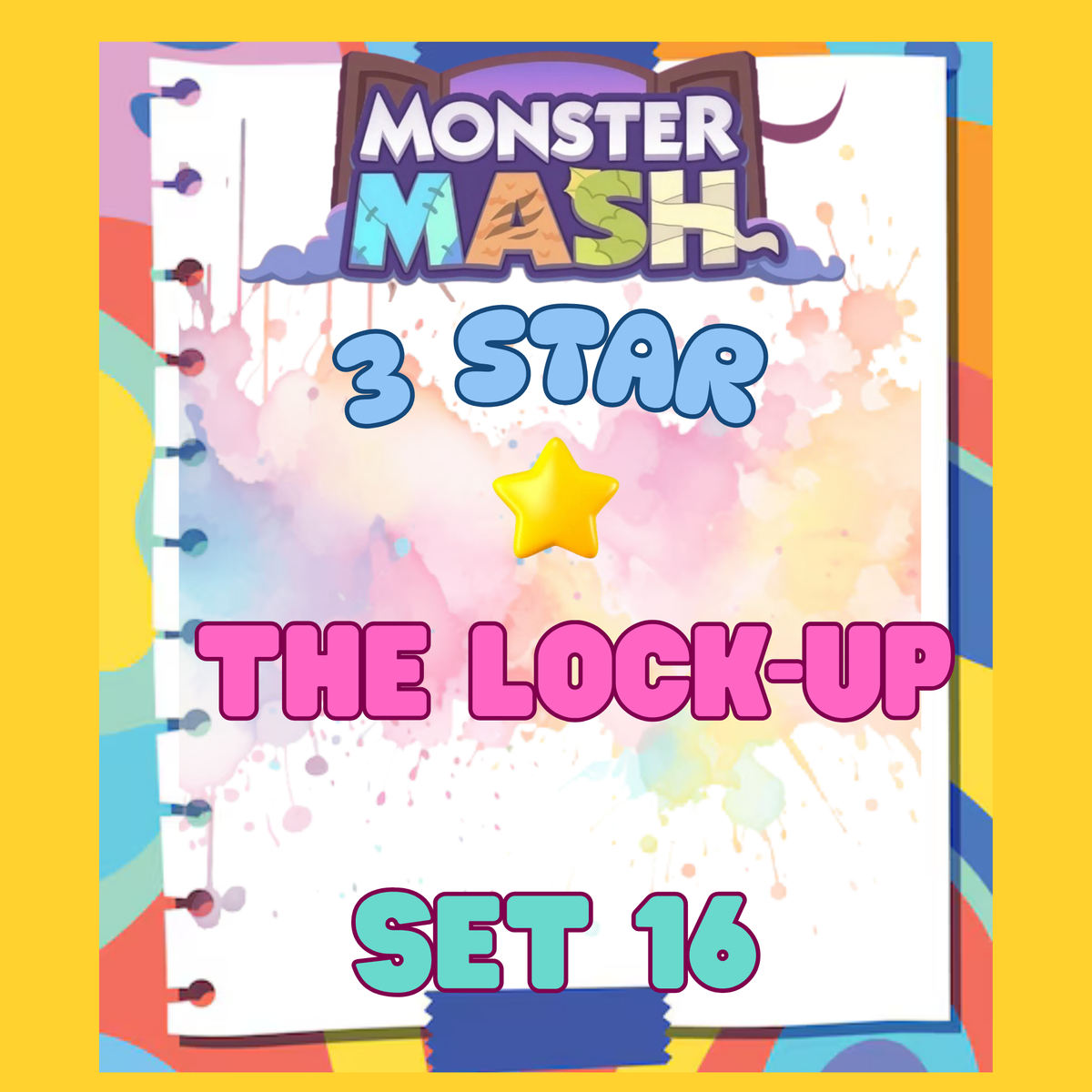 THE LOCK-UP - 3🌟 Set 16 - Monopoly Go Sticker