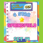 SPRINGFIELD - 4🌟 Set 14 - Monopoly Go Sticker