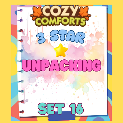 UNPACKING - 3🌟 Set 16 - Monopoly Go Sticker