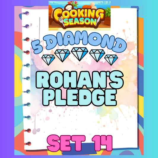 ROHAN'S PLEDGE - 5⭐ Set 14 - Carnival Tycoon Sticker