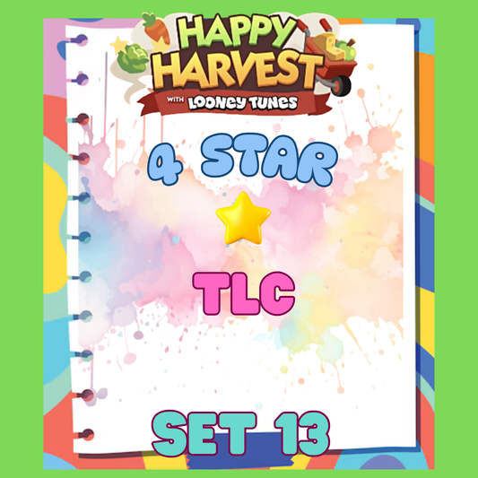 TLC - 4🌟 Set 13 - Monopoly Go Sticker