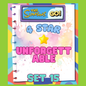 UNFORGETTABLE - 4🌟 Set 15 - Monopoly Go Sticker