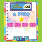 OH HO HO HO - 4🌟 Set 15 - Monopoly Go Sticker