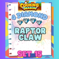 RAPTOR CLAW - 4⭐ Set 15 - Carnival Tycoon Sticker