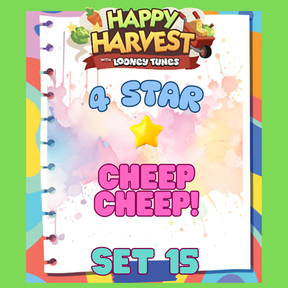 CHEEP CHEEP! - 4🌟 Set 15 - Monopoly Go Sticker