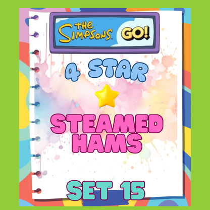 STEAMED HAMS - 4🌟 Set 15 - Monopoly Go Sticker
