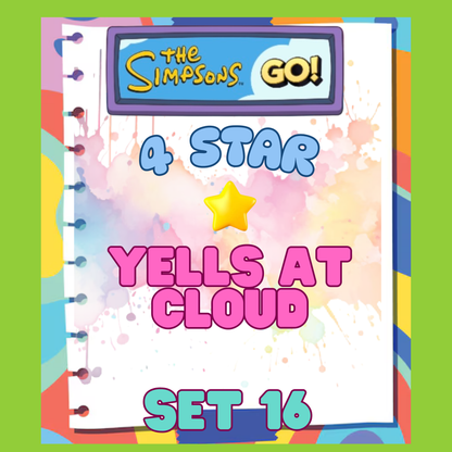 YELLS AT CLOUD - 4🌟 Set 16 - Monopoly Go Sticker