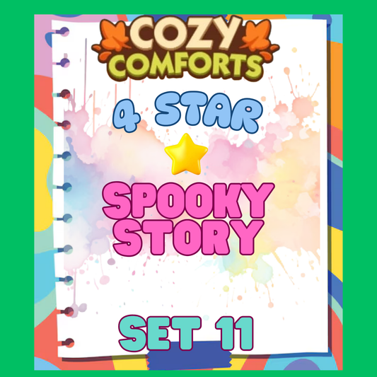 SPOOKY STORY - 4🌟 Set 11 - Monopoly Go Sticker