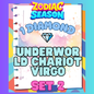 UNDERWORLD CHARIOT VIRGO - 1⭐ Set 2 - Carnival Tycoon Sticker