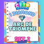 ARC DE TRIOMPHE - 1⭐ Set 2 - Carnival Tycoon Sticker