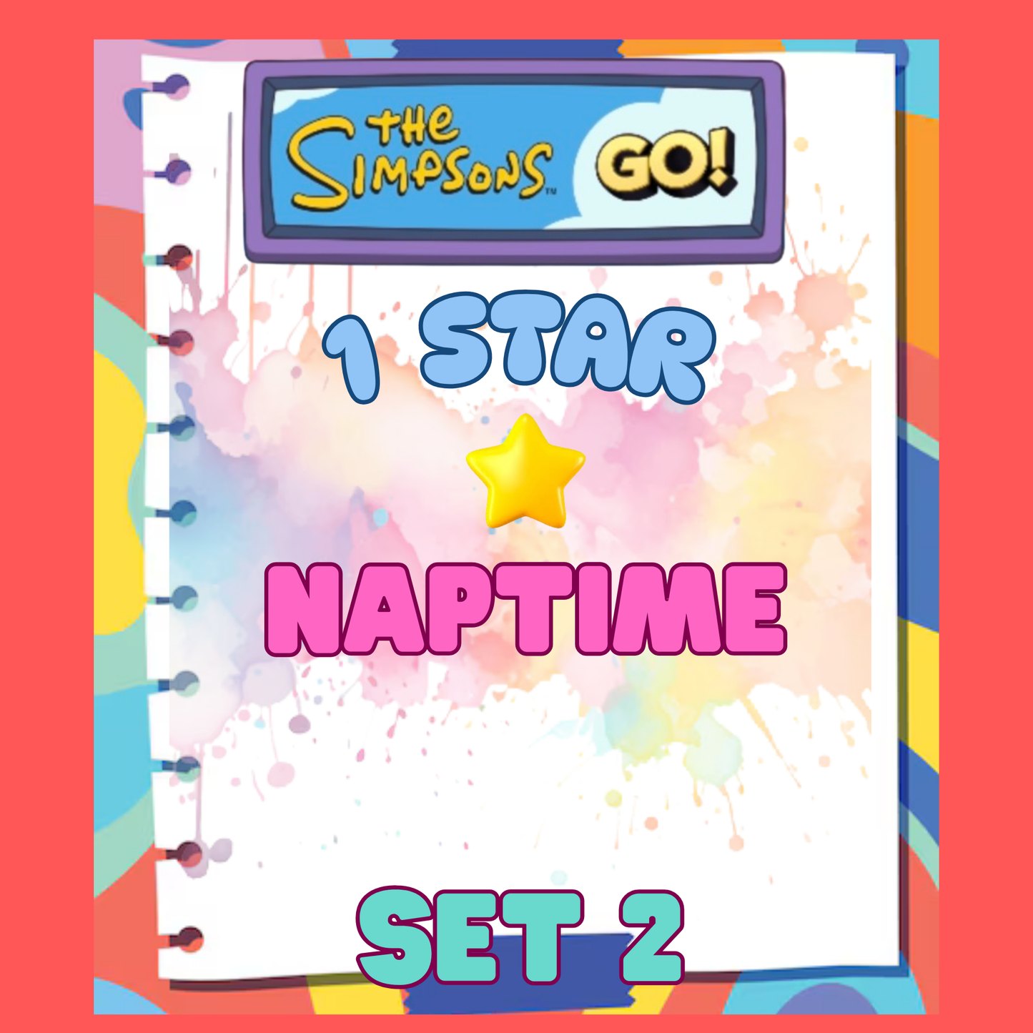 NAPTIME - 1🌟 Set 2 - Monopoly Go Sticker
