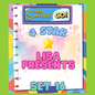 LISA PRESENTS - 4🌟 Set 16 - Monopoly Go Sticker