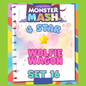 WOLFIE WAGON - 4🌟 Set 16 - Monopoly Go Sticker