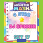 DJ SPINNER - 4🌟 Set 17 - Monopoly Go Sticker
